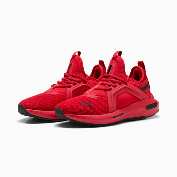 Chaussures d’entraînement Softride Enzo 5 Enfant et adolescent, For All Time Red-PUMA Black, extralarge