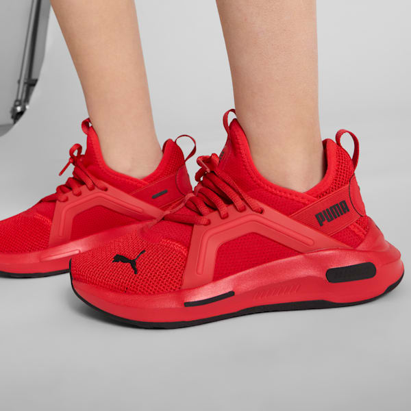 Chaussures d’entraînement Softride Enzo 5 Enfant et adolescent, For All Time Red-PUMA Black, extralarge
