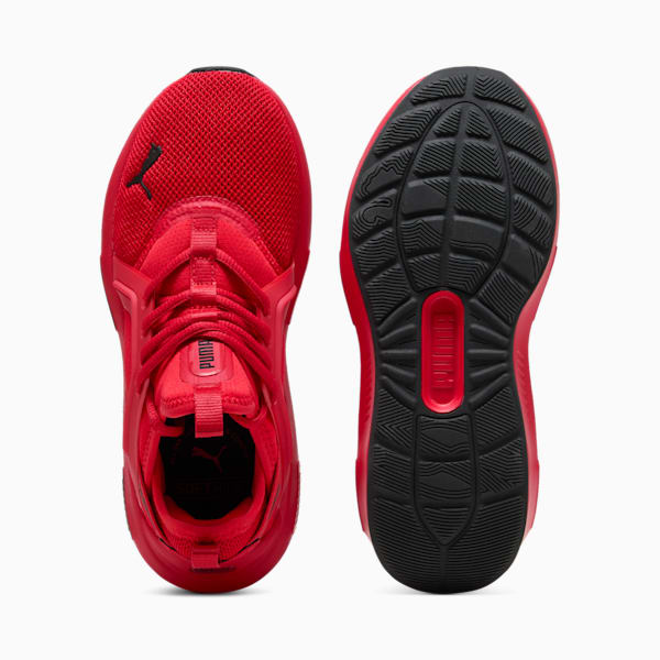 Softride Enzo 5 Big Kids' Training Shoes, For All Time Red-PUMA Black, extralarge
