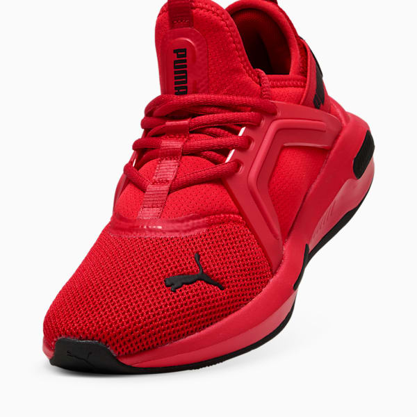Softride Enzo 5 Big Kids' Training Shoes, For All Time Red-PUMA Black, extralarge