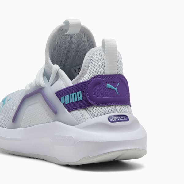 Chaussures d’entraînement Softride Enzo 5 Enfant et adolescent, Silver Mist-Team Violet-PUMA White, extralarge