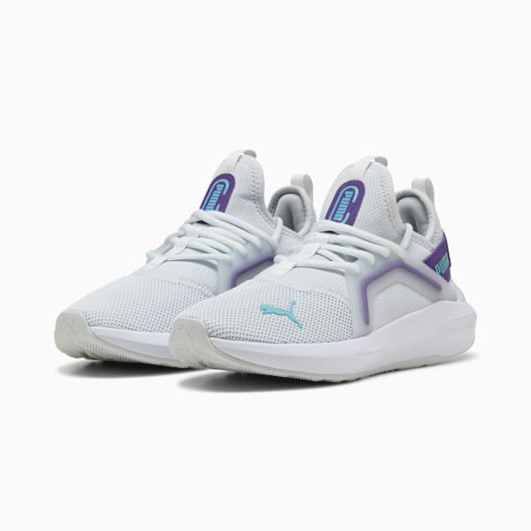 Chaussures d’entraînement Softride Enzo 5 Enfant et adolescent, Silver Mist-Team Violet-PUMA White, extralarge