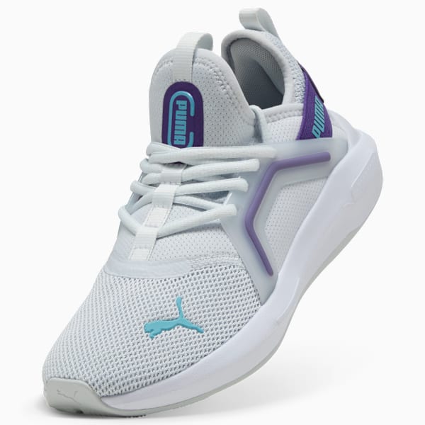 Chaussures d’entraînement Softride Enzo 5 Enfant et adolescent, Silver Mist-Team Violet-PUMA White, extralarge