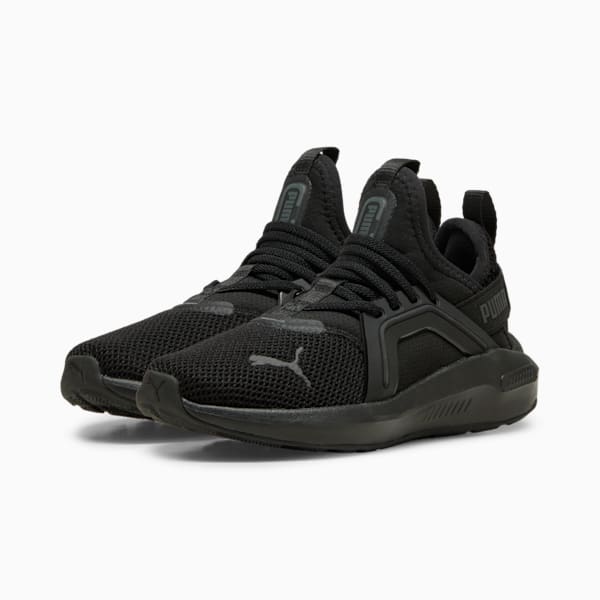 Zapatos de entrenamiento para niños pequeños Softride Enzo 5, PUMA Black-Cool Dark Gray, extralarge