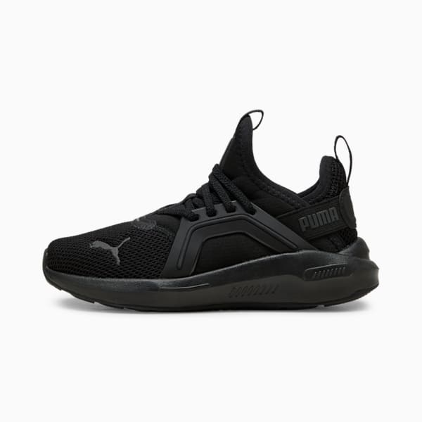 Zapatos de entrenamiento para niños pequeños Softride Enzo 5, PUMA Black-Cool Dark Gray, extralarge