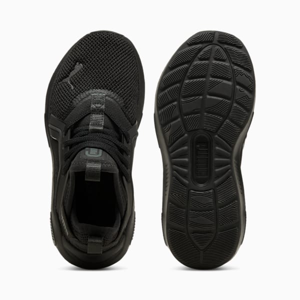Zapatos de entrenamiento para niños pequeños Softride Enzo 5, PUMA Black-Cool Dark Gray, extralarge