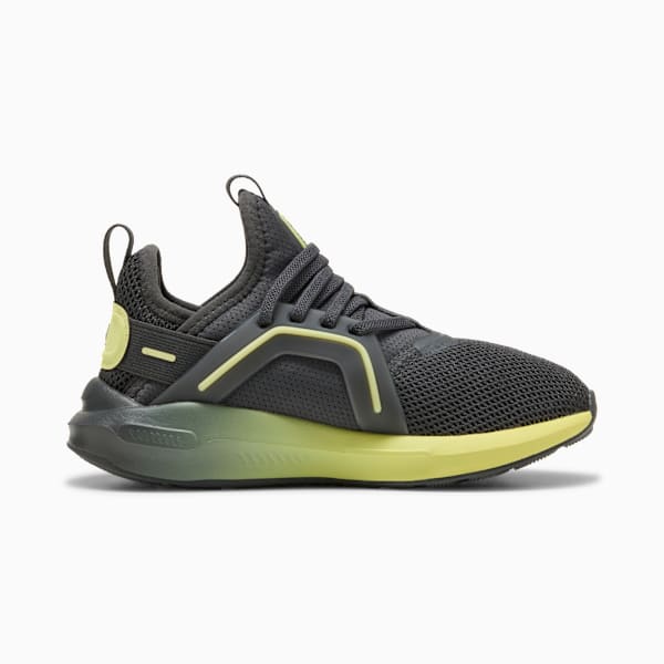 Softride Enzo 5 Little Kids' Training Shoes, Dusky Gray-Fresh Yellow, extralarge
