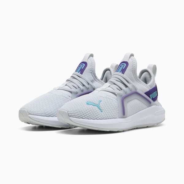 Chaussures d’entraînement Softride Enzo 5 Enfant, Silver Mist-Team Violet-PUMA White, extralarge