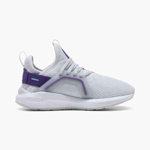 Softride Enzo 5 Little Kids' Training Shoes, Silver Mist-Team Violet-PUMA White, extralarge