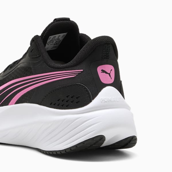 Pounce Lite Big Kids' Running Shoes, PUMA Black-Posie Pink-PUMA White, extralarge