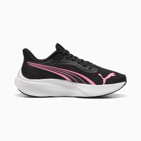 Pounce Lite Big Kids' Running Shoes, PUMA Black-Posie Pink-PUMA White, extralarge