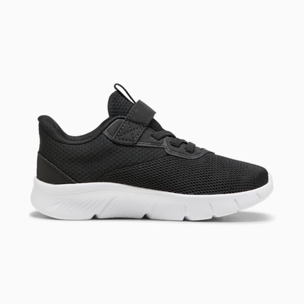 キッズ フレックスフォーカス モダン スニーカー 17-21cm, PUMA Black-PUMA White, extralarge-JPN