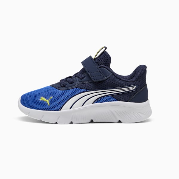 FlexFocus Modern Running Shoes Kids, Vivid Blue-PUMA White, extralarge-GBR