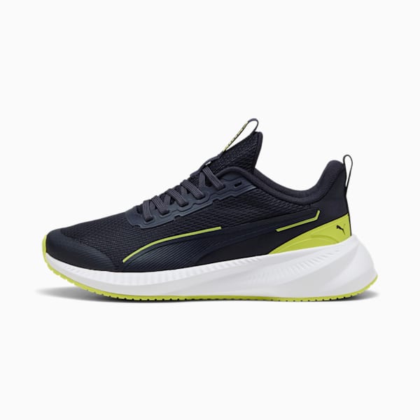 キッズ フライヤー ライト 3 スニーカー 22-25cm, New Navy-Lemon Sherbert-PUMA White, extralarge-JPN