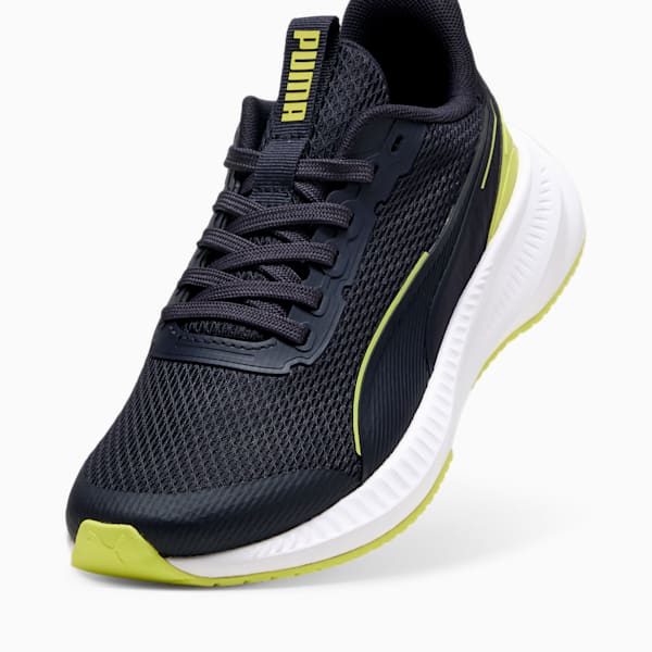 キッズ フライヤー ライト 3 スニーカー 22-25cm, New Navy-Lemon Sherbert-PUMA White, extralarge-JPN