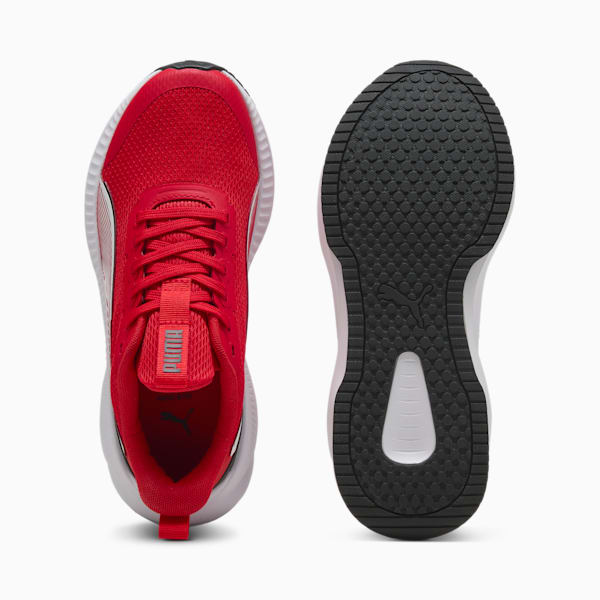 キッズ フライヤー ライト 3 スニーカー 22-25cm, For All Time Red-PUMA Black-PUMA White, extralarge-JPN