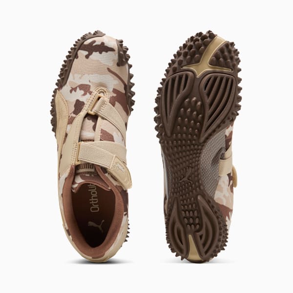 Mostro Camo Sneakers Unisex, Light Sand-Espresso Brown, extralarge-GBR
