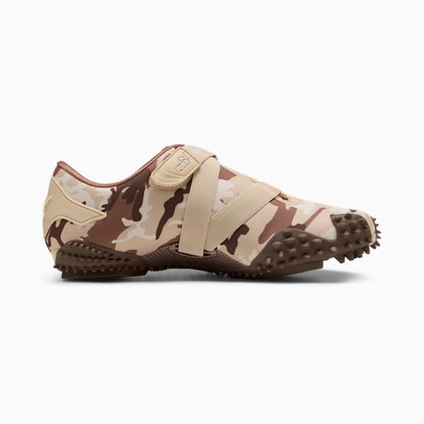 Mostro Camo Men's Sneakers, Light Sand-Espresso Brown, extralarge