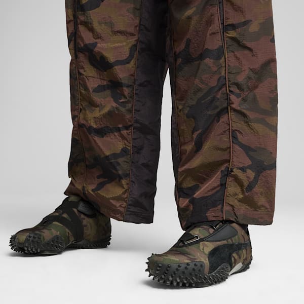Mostro Camo Men's Sneakers, Wild Willow-Dark Olive, extralarge