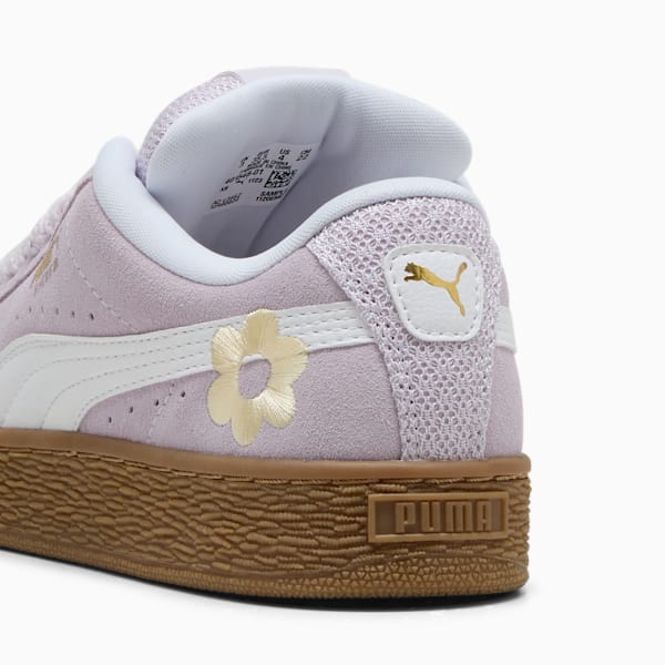 Tenis Suede XL Summer Feels para niñas, Lilac Frost-PUMA White, extralarge