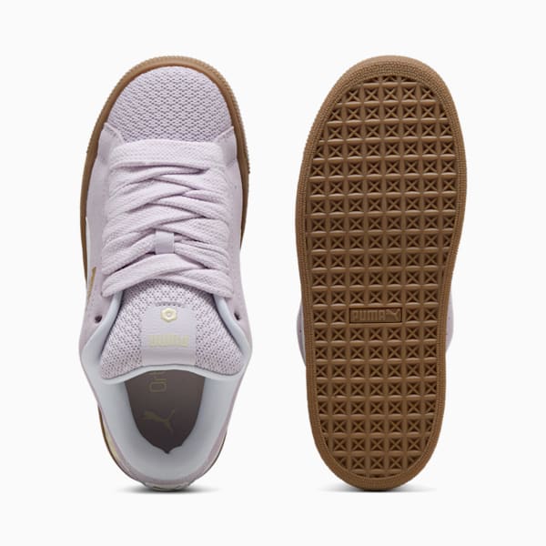 Tenis Suede XL Summer Feels para niñas, Lilac Frost-PUMA White, extralarge