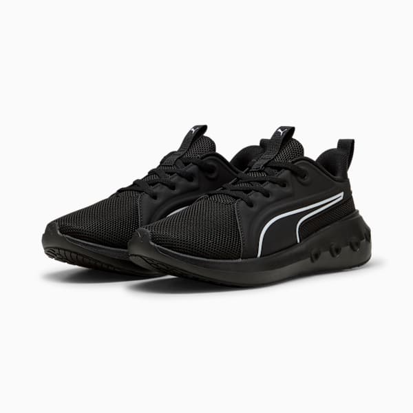 Softride Carson Jr Youth, PUMA Black-PUMA White, extralarge