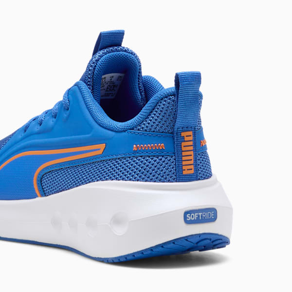 Softride Carson Jr Youth, Mountain Blue-Orange Glo-PUMA White, extralarge