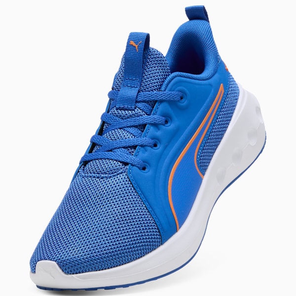 Softride Carson Jr Youth, Mountain Blue-Orange Glo-PUMA White, extralarge