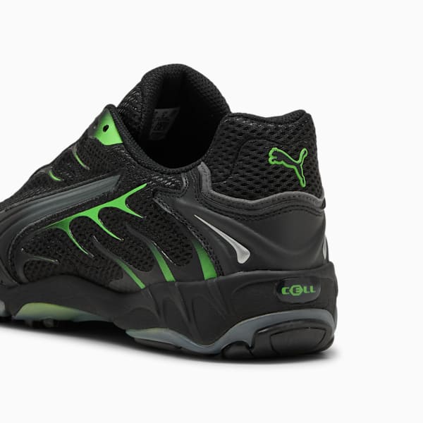 Inhale Men's Sneakers, PUMA Black-Green Glare, extralarge