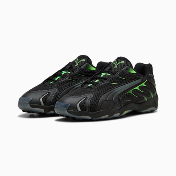 Tenis Inhale, PUMA Black-Green Glare, extralarge