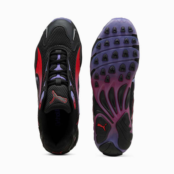 Sneakers Inhale, PUMA Black-PUMA Red, extralarge