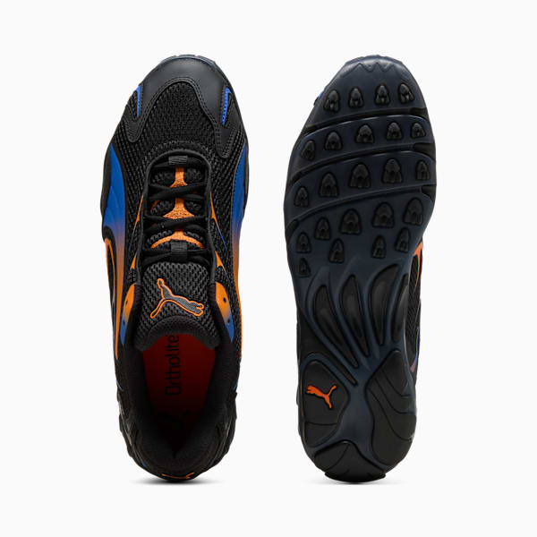 Inhale Sneakers Unisex, PUMA Black-Orange Glo, extralarge-GBR