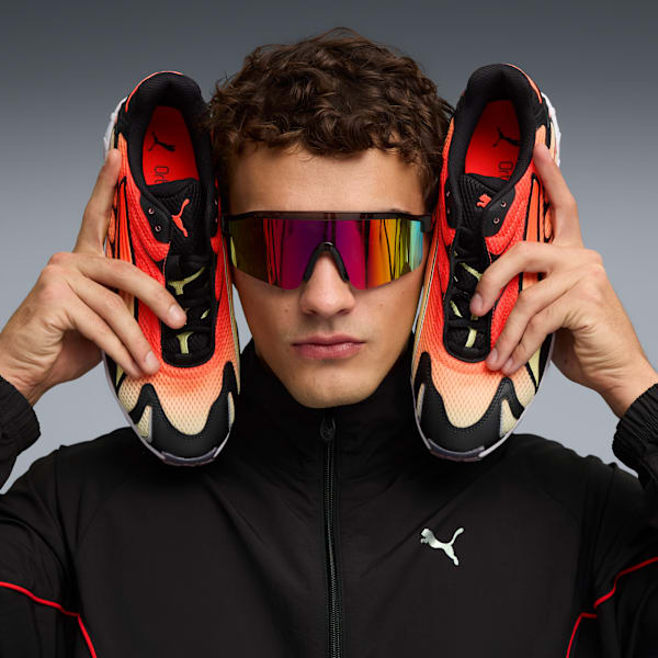 Tenis Inhale, Glowing Red-PUMA Black, extralarge