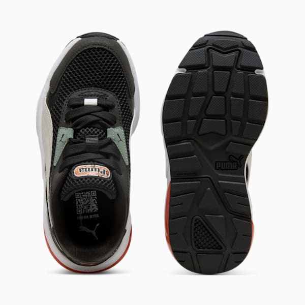 Tenis para niños Vis2k Mid 90s, PUMA Black-Glacial Gray-Green Moon, extralarge
