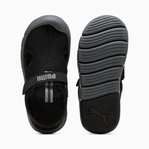 ボーイズ プーマ ファン レーサー メッシュ サンダル 17-21cm, PUMA Black-Cool Dark Gray, extralarge-JPN
