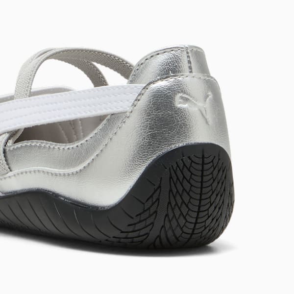 Chaussures Speedcat Ballet Metallic Femme, PUMA Silver-PUMA White, extralarge