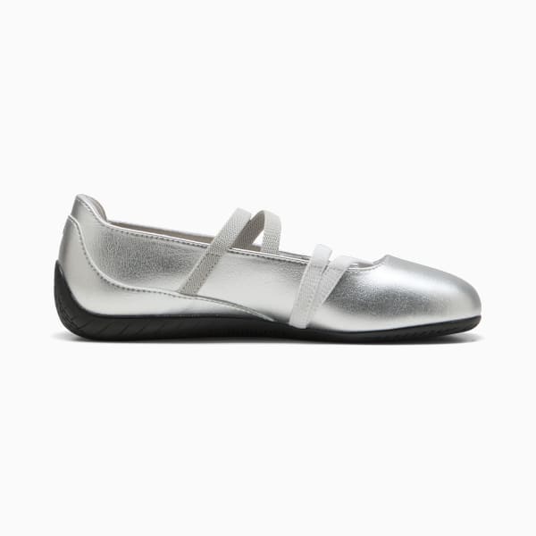 Chaussures Speedcat Ballet Metallic Femme, PUMA Silver-PUMA White, extralarge