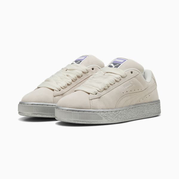 Suede XL Galactic Women's Sneakers, Vapor Gray-Vapor Gray-PUMA Silver, extralarge