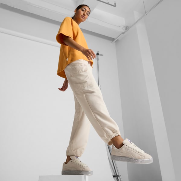 Sneakers Suede XL Galactic Femme, Vapor Gray-Vapor Gray-PUMA Silver, extralarge