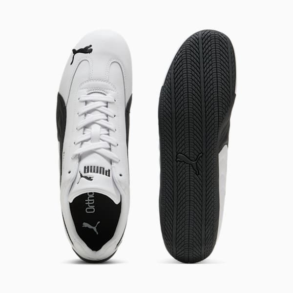 ユニセックス スピードキャット レザー スニーカー, PUMA White-PUMA Black, extralarge-JPN