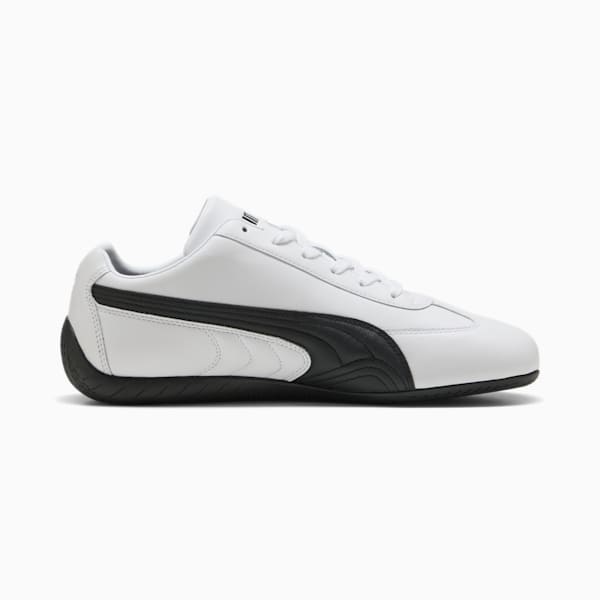 ユニセックス スピードキャット レザー スニーカー, PUMA White-PUMA Black, extralarge-JPN