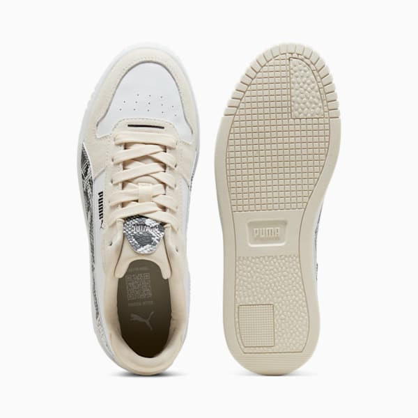 Carina Street Snake Chic Sneakers Women, PUMA White-PUMA Black-Alpine Snow, extralarge