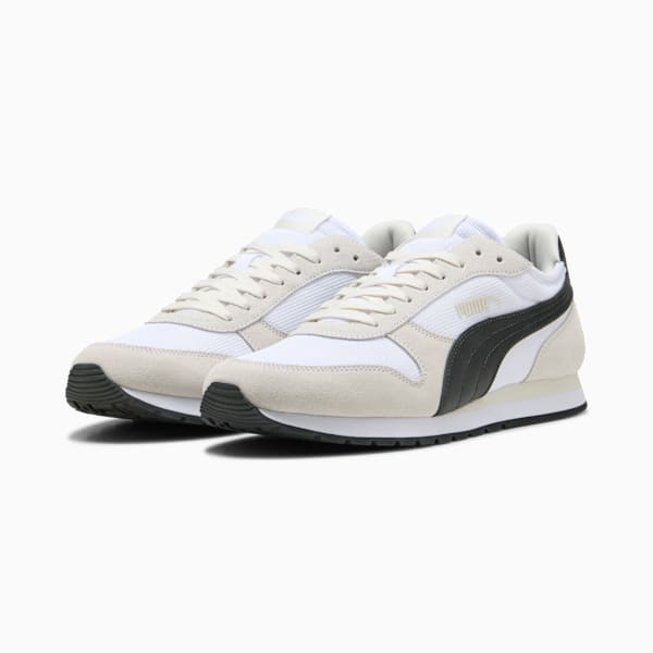 ST Miler Sneakers Unisex, PUMA White-PUMA Black-Vapor Gray, extralarge