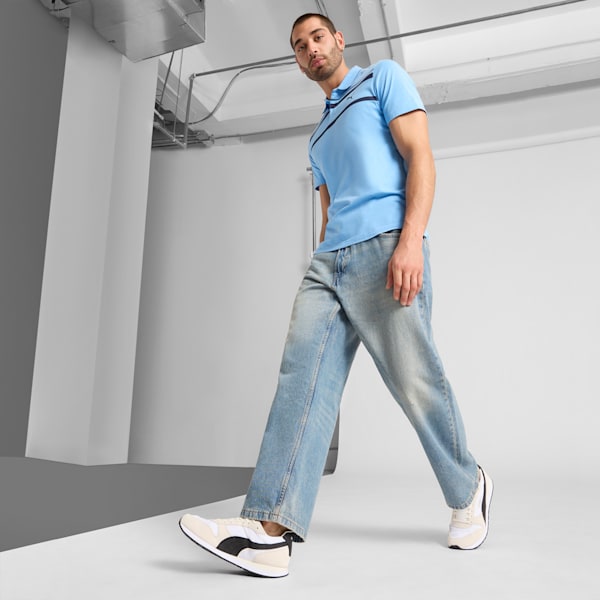 Sneakers Homme ST MILER, PUMA White-PUMA Black-Vapor Gray, extralarge