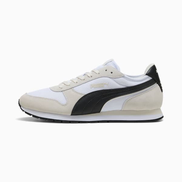 Sneakers Homme ST MILER, PUMA White-PUMA Black-Vapor Gray, extralarge