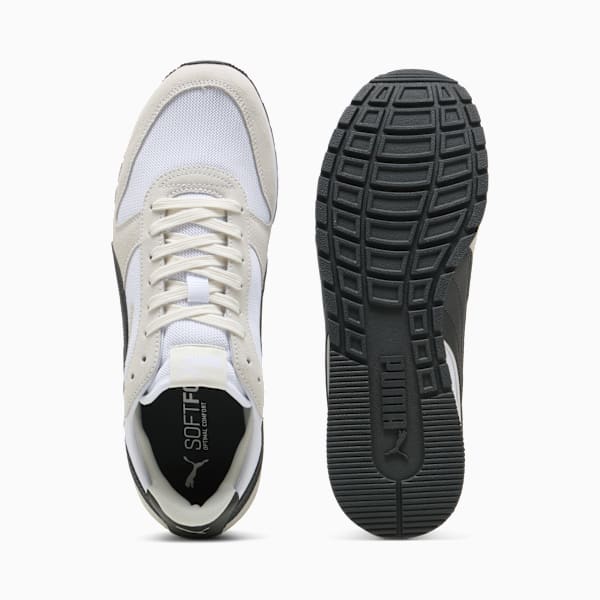 ST Miler Sneakers Unisex, PUMA White-PUMA Black-Vapor Gray, extralarge