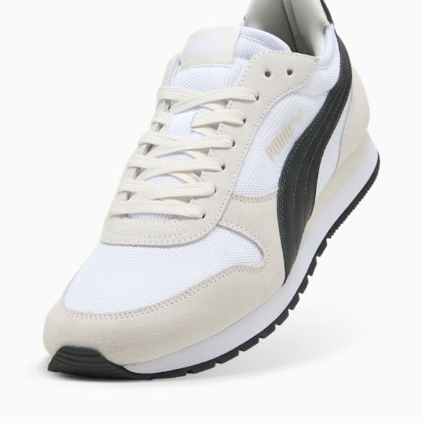 Tenis ST MILER Unisex, PUMA White-PUMA Black-Vapor Gray, extralarge