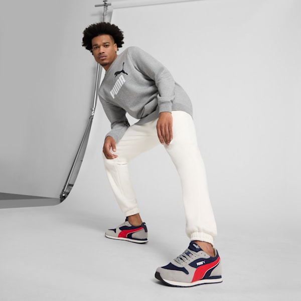 Sneakers Homme ST MILER, PUMA Navy-For All Time Red-Flat Light Gray, extralarge