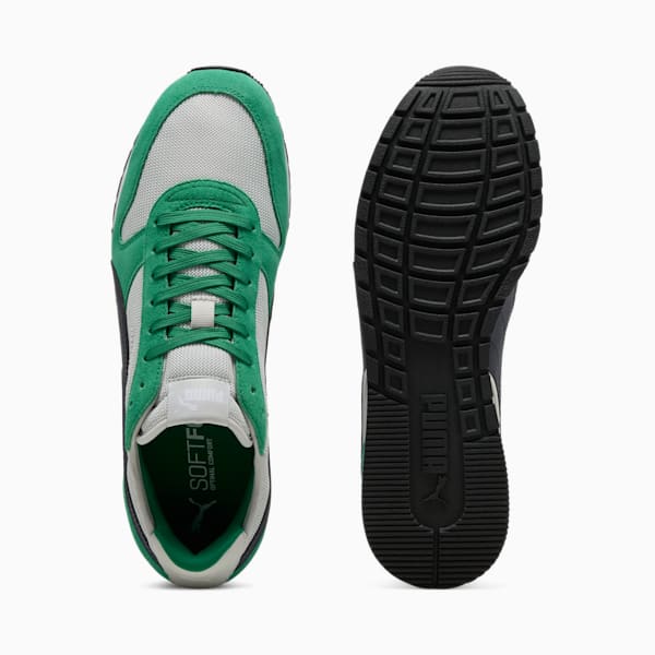 Tenis ST MILER Unisex, Glacial Gray-PUMA Navy-Archive Green-PUMA White, extralarge