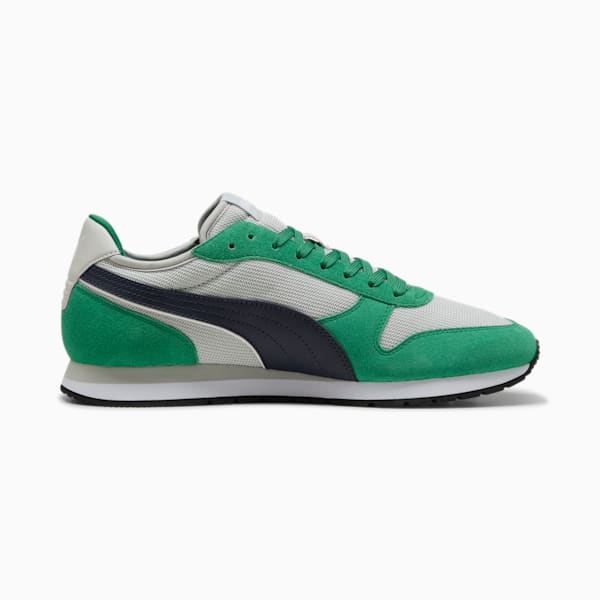 Tenis ST MILER Unisex, Glacial Gray-PUMA Navy-Archive Green-PUMA White, extralarge